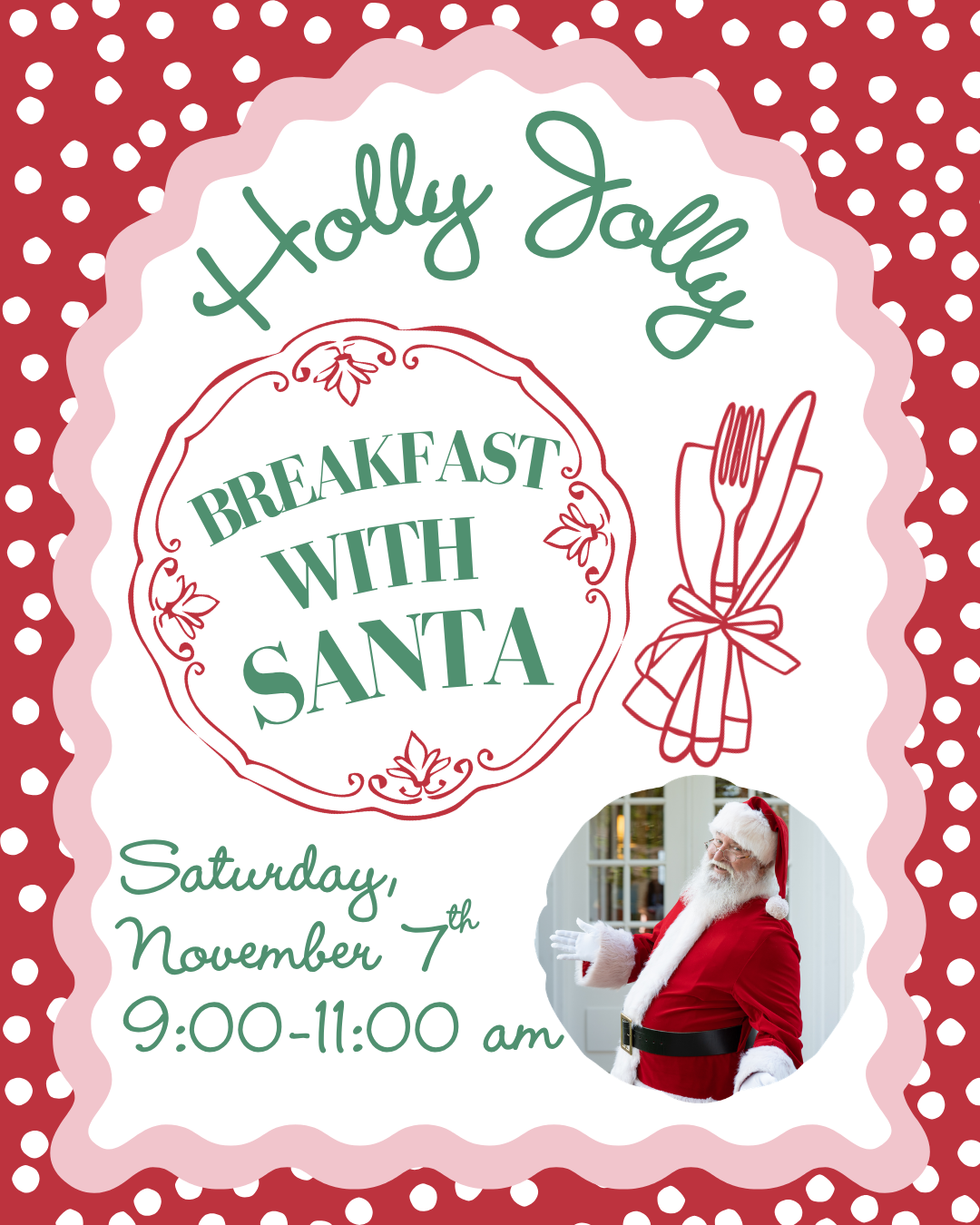 Holly Jolly Breakfast with Santa