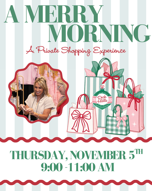 A Merry Morning: A Private Shopping Experience