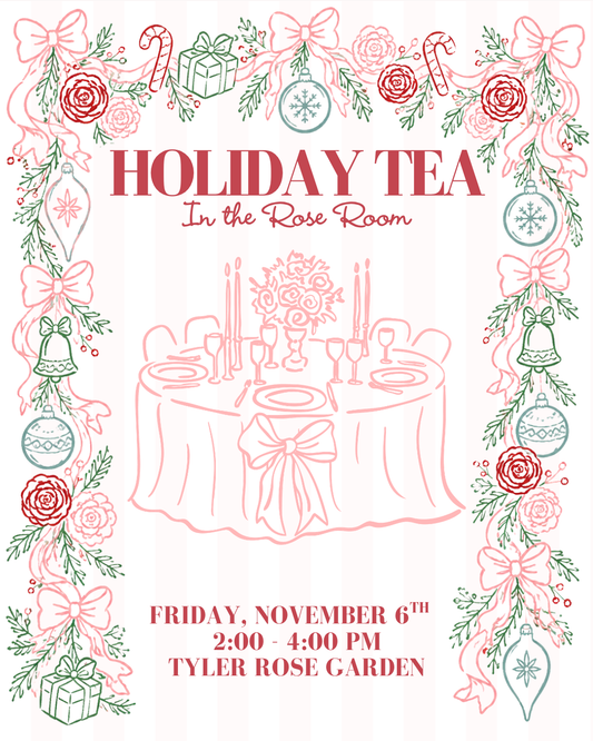 Holiday Tea in the Rose Room