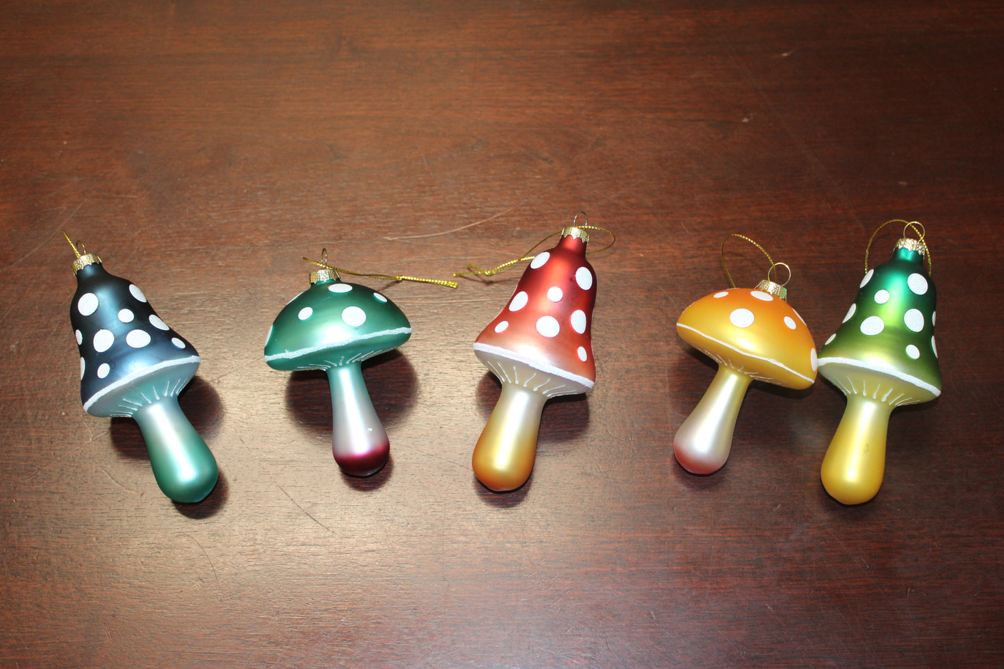 Mushroom Ornaments - Multi Color