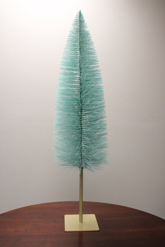 Turquoise Adjustable bottle brush tree