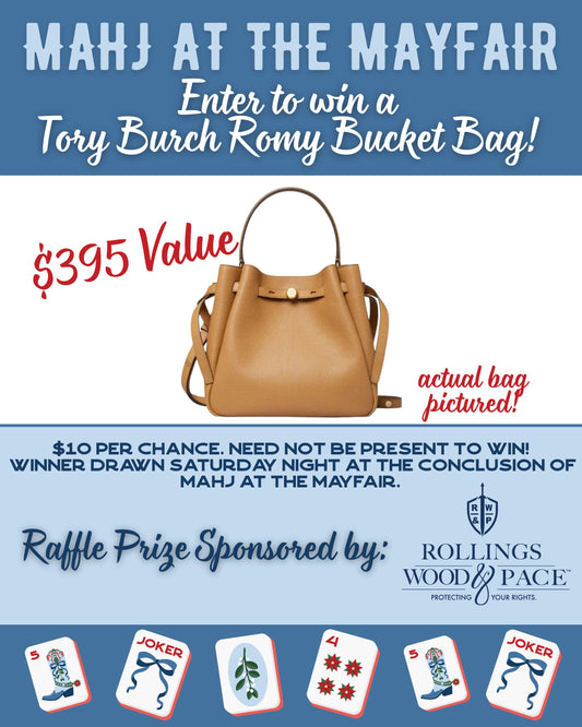 Mahj Raffle - Tory Burch Handbag