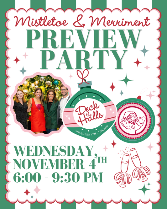 Mistletoe & Merriment Preview Party