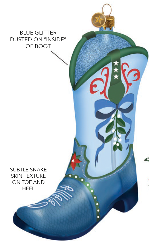 Mistletoe & Magic Ornament IN STOCK