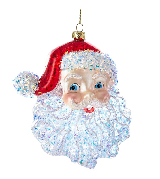 Santa Head Ornament